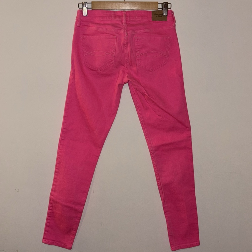 Pink Abercrombie & Fitch Jeans - Picture 3 of 3